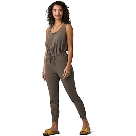 prAna Railay Jumpsuit - Women's, Large, Slate Green, 1965231-301-L