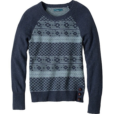 prAna Ramona Sweater - Women's-Blue Ridge-Large