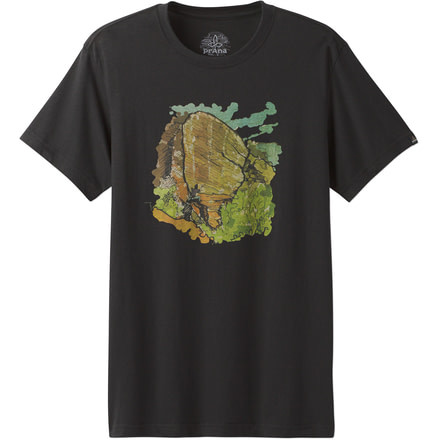 prAna Redlands Slim Short Sleeve T-Shirt - Men's-Black-Medium