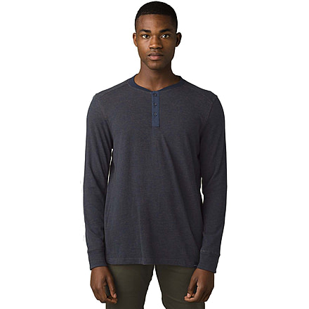 prAna Ronnie Henley Shirt, Nautical, XLarge, M23190583-NAU-XL