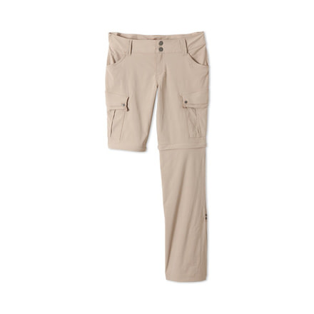 prAna Sage Convertible Pant - Women's-Dark Khaki-Regular Inseam-2