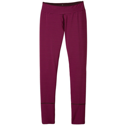 prAna Sapphire Legging - Women's-Black Plum Stripe-Regular Inseam-X-Large