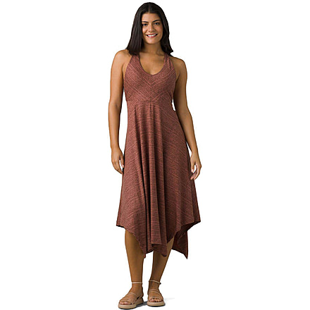 prAna Saxon Dress - Womens, Terra Pebbles, S, 1970651-200-S