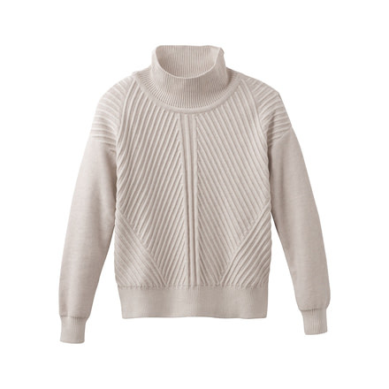 prAna Sentiment Sweater - Women's, Khaki Rose, XSmall, W23180551-KHRO-XS