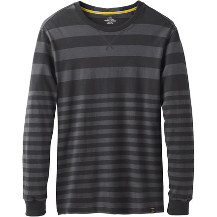 prAna Setu Crew Sweatshirt - Men's-Gravel Stripe-Small