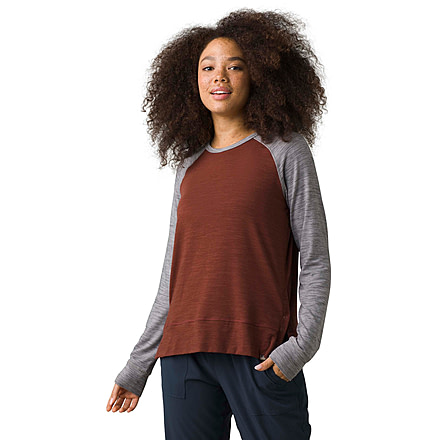 prAna Sol Protect Top - Womens, Manzanita, L, 1962141-201-L