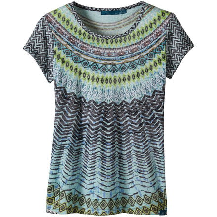 prAna Sol Short Sleeve T-Shirt - Women's -Sour Apple-Large