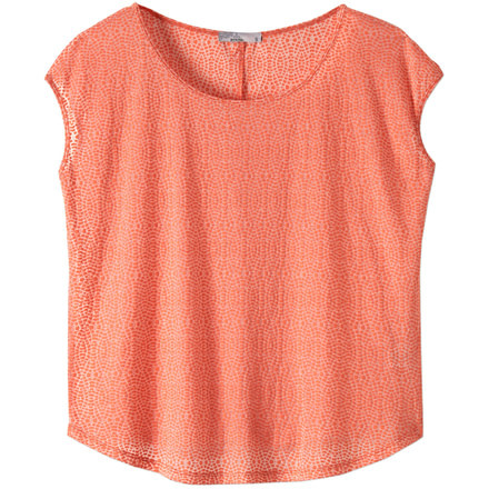 Tandi Top -Womens -Bright Coral-Small