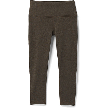 prAna Transform Legging Pants, Camel Heather, Large, 1963691-200-RG-L