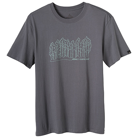 prAna Tree Line T - Men's-Gravel-Medium
