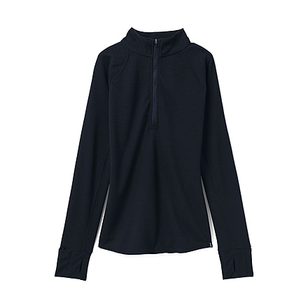 prAna Wensley 1/2 Zip Top - Women's, Extra Small, Black, 1966721-001-XS