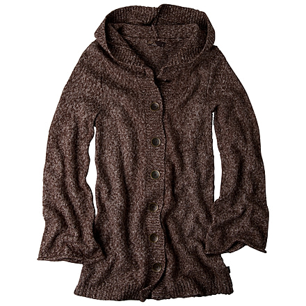 prAna Willow Duster Sweater - Women's-Espresso-X-Small