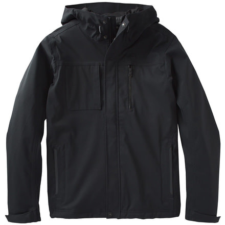 prAna Zion Hooded Jacket - Men's-Black-Medium
