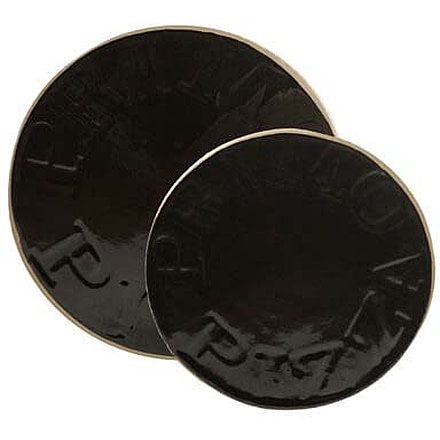 Primo Ceramic Grills Glazed Ceramic 12in Pizza &amp; Baking Stone, for XL 400, LG 300, JR 200, Kamado, PG00340