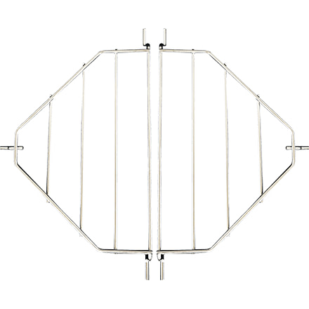 Primo Ceramic Grills Heat Deflector Rack/Drip Pan Rack for JR 200, 2 pcs, PG00313