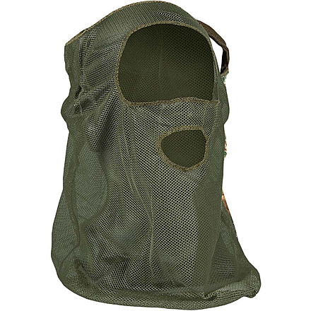 Primos Hunting Mesh 3/4 Face Mask - Card, OD Green, One Size, PS6662