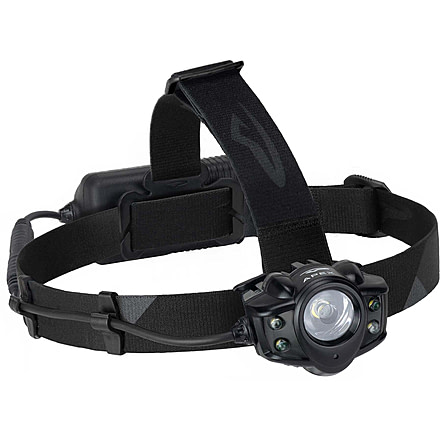 Princeton Tec APEX 550 Lumens Rechargeable Headlamp, Black/Dark Gray, APX20-RC-BK