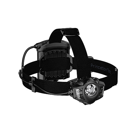 Princeton Tec Apex Industrial Headlamps, 650 Lumens, Black/Gray, APX-BK-IND