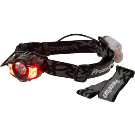 Princeton Tec Apex Pro Headlamp,Black, Red LEDs APXC-PRO-BKR