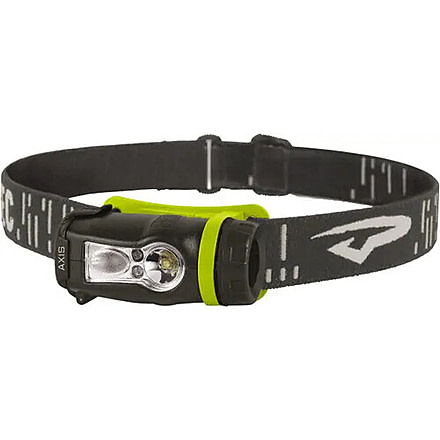 Princeton Tec Axis Industrial Rechargable Headlamp, Black/Dark Gray, AX-RC-IND
