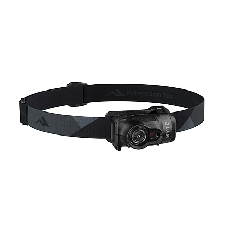 Princeton Tec Byte Headlamps, 200 Lumens, Gray/Black, BYT21-BK