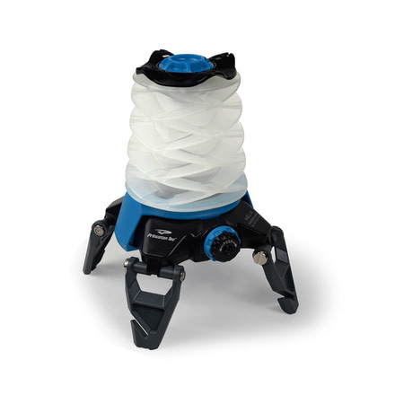 Princeton Tec Helix Basecamp Bluetooth Rechargeable Lantern-Black/Blue