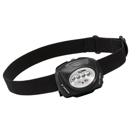 Princeton Tec QUAD II Intrinsically Safe Headlamp, 78 Lumens, Black, Quad-II