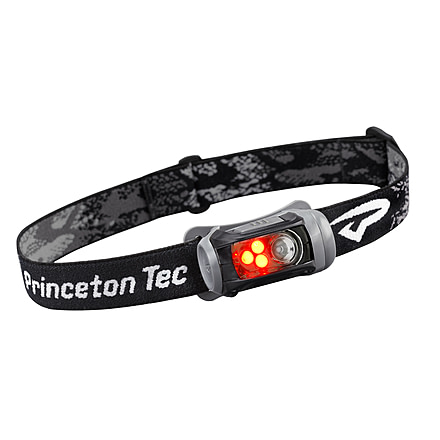 Princeton Tec Remix Headlamp, Red LED, Black, RMX150-RD-BK