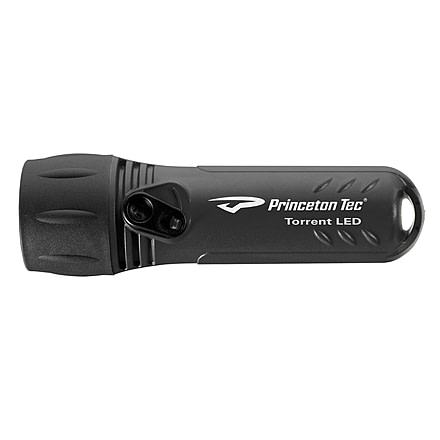 Princeton Tec Torrent Flashlights, White Bulb, 500 Lumens, Black, T500-BK
