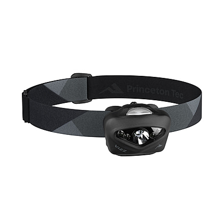 Princeton Tec Vizz 550 Headlamps, Red/White Bulb, 550 Lumens, Black/Dark Gray, VIZZ22-BK/DK