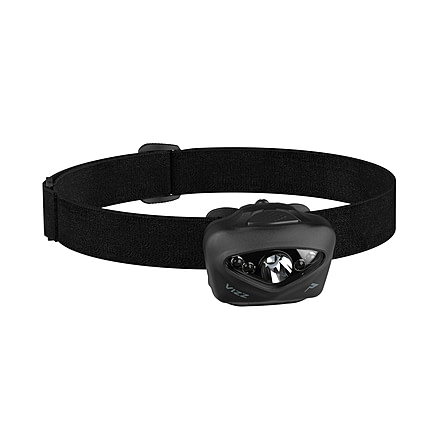 Princeton Tec Vizz 550 RGB Headlamps, Red/Blue/Green/White Bulb, 550 Lumens, Black, VIZZ23-RGB-BK