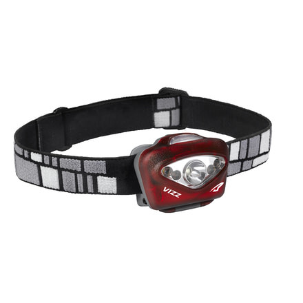 Princeton Tec Vizz Headlamp-Red-White LED [Clearance]
