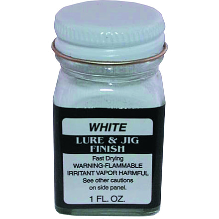 Pro-Tec Vinyl Jig Paint, Cd White, 1oz, 201