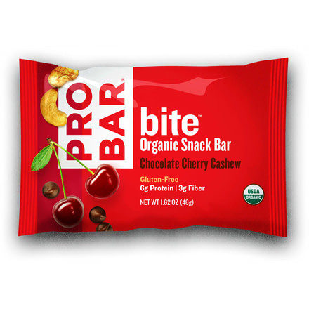 Probar Bite Chocolate Cherry Cashew Organic Snack Bar-Single
