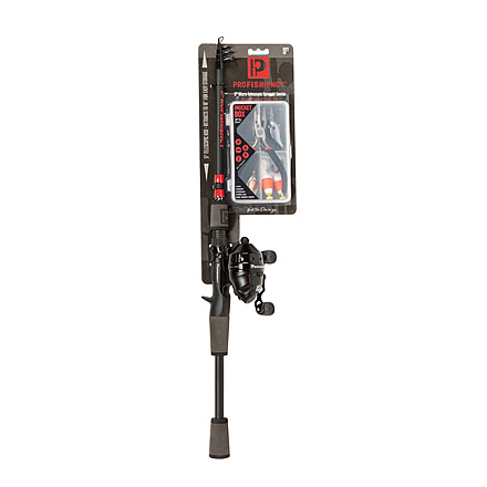 ProFISHiency 5 Micro Telescopic Spincast Combo with Pocket Tackle Box, Multicolor, PRO5SCTELE