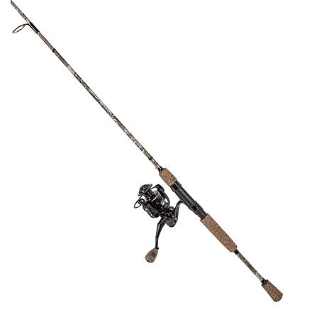 ProFISHiency 6ft6in True Timber Micro Spinning Combo, Multicolor, PRO66SPINTTC