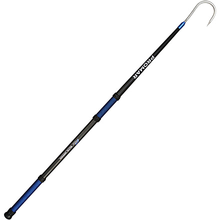 Promar Elite Series Carbon Fiber Gaff- 2FT, 3in Hook 316 Stainless Steel, Floating, GFE-523