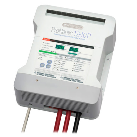 ProMariner 1210P 10 Amp 2 Bank Battery Charger ProNautic 41142
