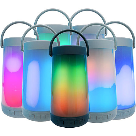 LitezALL Spectrum Wireless Bluetooth Speaker W/color Leds