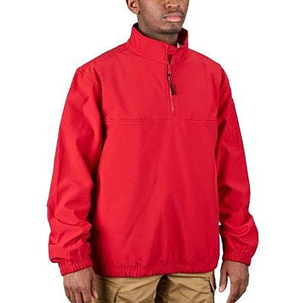 Propper 1/4 Zip Softshell Job Shirt - Mens, Red, 5Extra Large, Long Inseam, F54395Z6005XL3