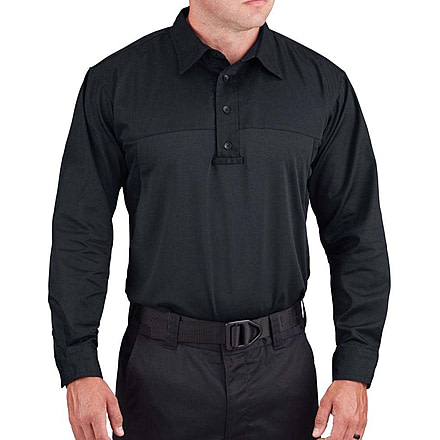Propper Duty Uniform Armor Long Sleeve Shirt - Mens, Midnight Navy, Small, Regular, F538750414S2