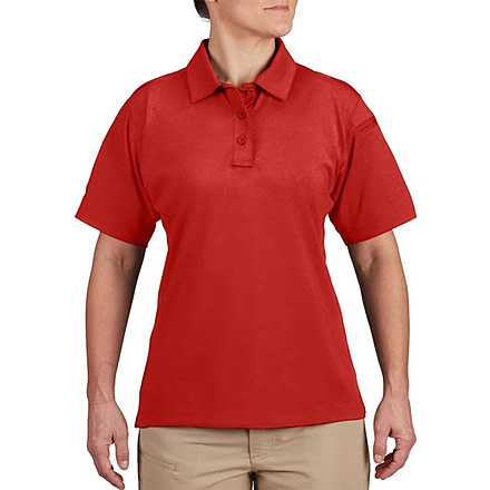 Propper EdgeTec Short Sleeve Polo - Womens, Red, XS, F58035M600XS