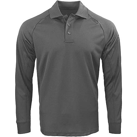 Propper Raglan Long Sleeve Utility Polo - Mens, Black, XS, F531301001XS