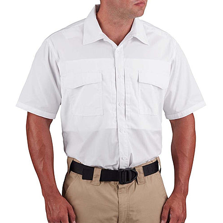 Propper RevTac Short Sleeve Shirt - Mens, White, XL, F53031M100XL