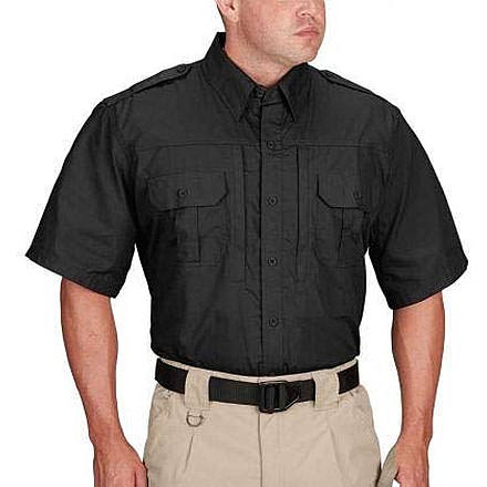 Propper Tactical Short Sleeve Shirt - Mens, Black, XXL, F531150001XXLL
