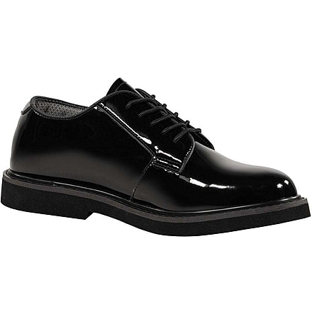 Propper Uniform Dress Patent Oxford Shoes - Mens, Black, 5.5W, F45176T0015.5W