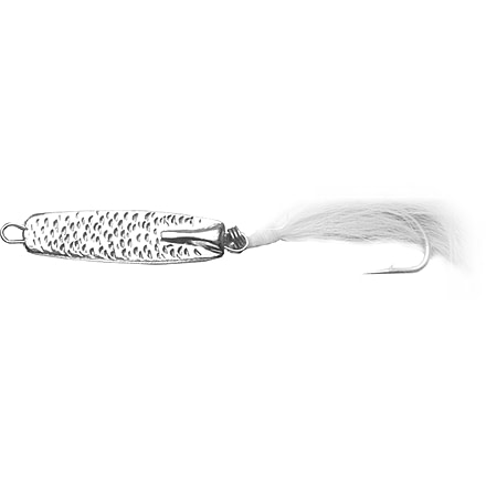 Pucci Mickey Jig Surf Jig 2 oz, Chrome/White, MJ20CHW