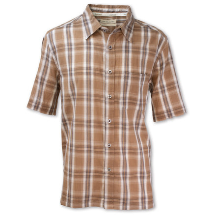 Purnell Aspen Madras Plaid - Mens, Brown, Extra Large, 10104632-225-XL