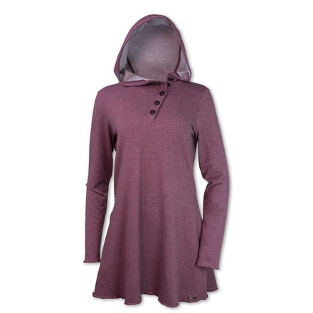 Purnell French Terry Tunic - Womens, Maroon, Large, 10203589-501-L