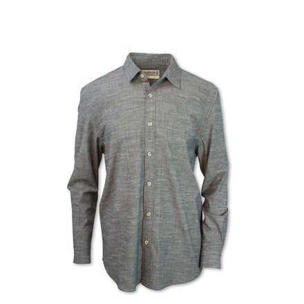 Purnell Indigo Chambray Shirt - Mens, Indigo, Medium, 314003-444-M